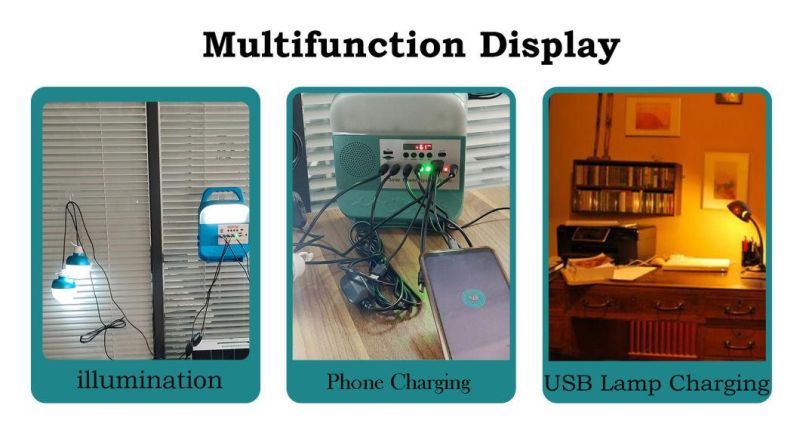 Outdoor LED Lightings with Solar Panel