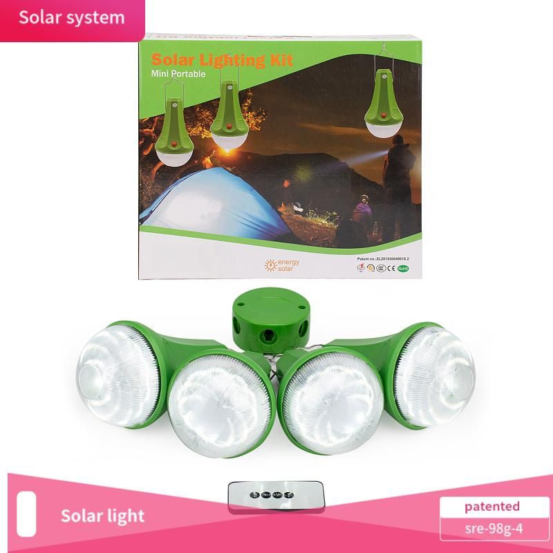 The Easy to Carry Anywhere Solar Power Systems of Lighting