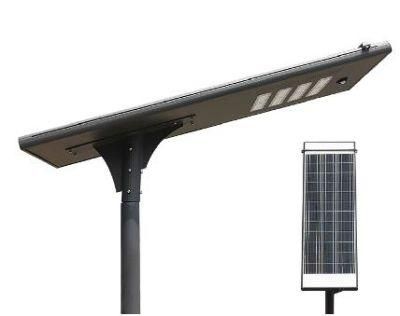 China Hot Sale IP65 Waterproof Outdoor Intelligent Smart 40W Auto-Clean Integrated Solar LED Street Light Road Lamp