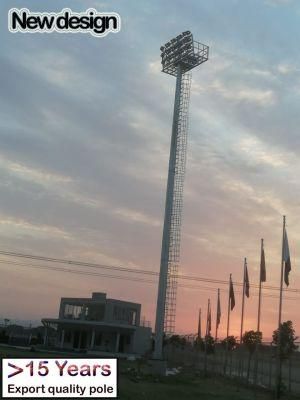 High Mast, Stadium Lighting Column, 15m, 25m, 30m