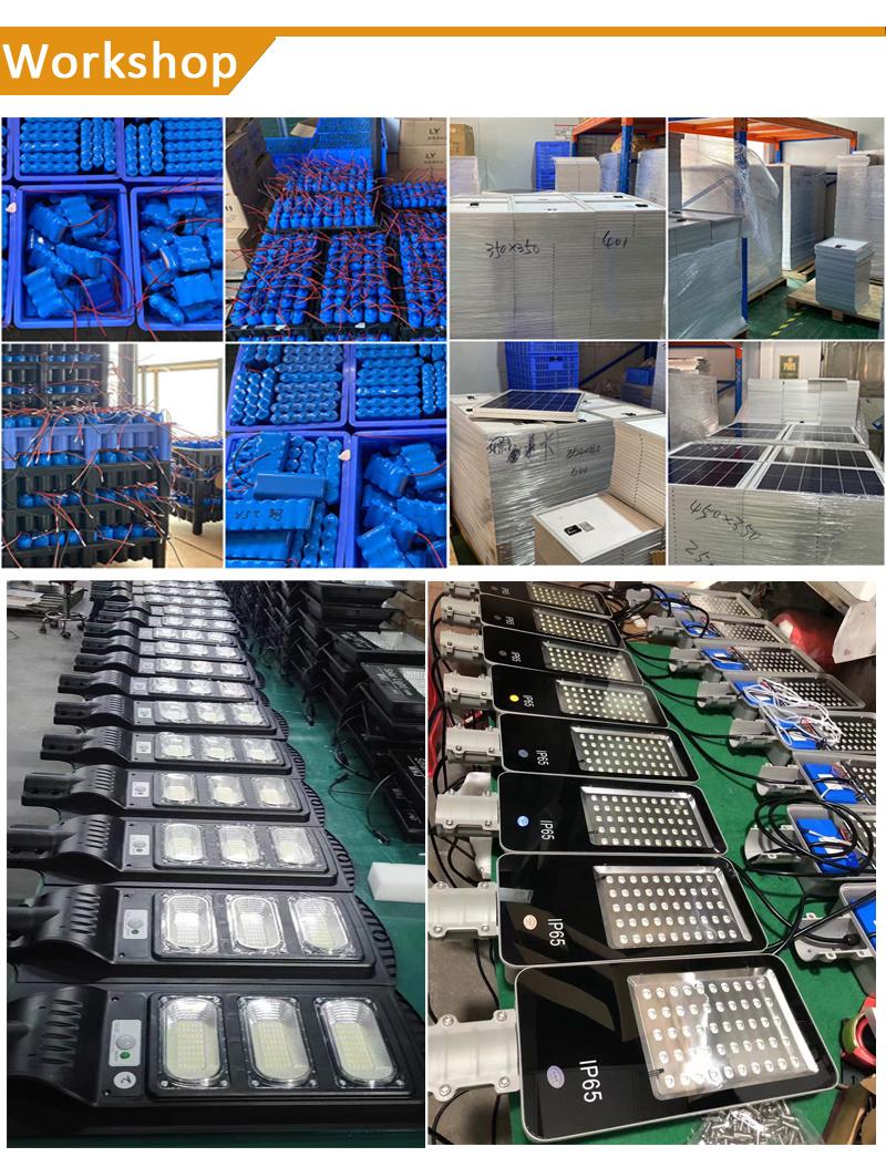 Wholesale All in One Super Brightness Solar Light Outdoor Waterproof Lighting Factory Price LED Solar Streetlight