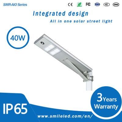 40W LED All in One Solar Street Light