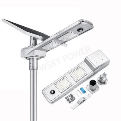 Patent Design 8m Pole Mounted 60W Super Bright Solar Roadway Light