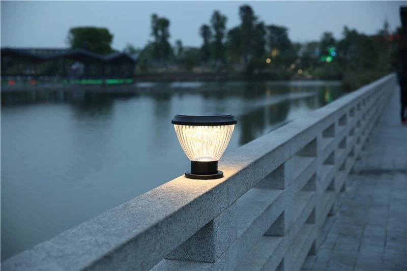 Hot Sell China Manufacture Outdoor Waterproof Decorative Solar Gate Post Pillar Light