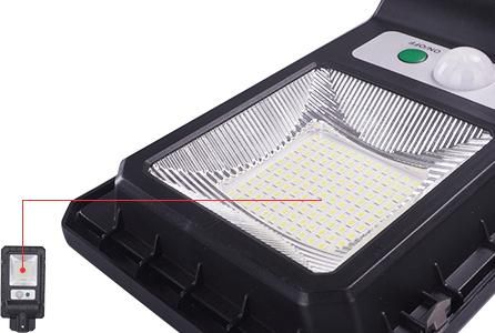 Bspro Competitive Price Lithium Battery 50W IP65 Waterproof All in One Outdoor Powered LED Solar Street Light