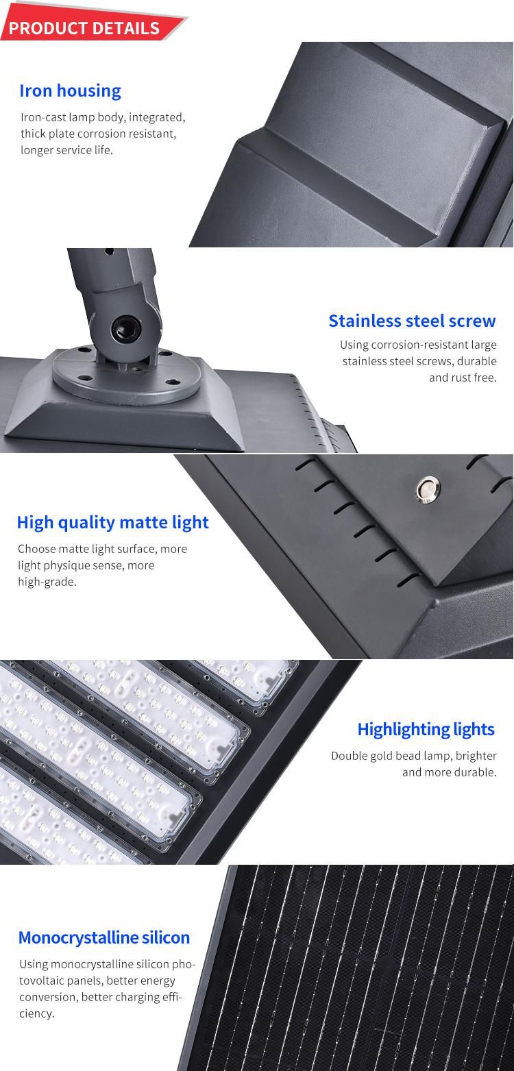 Bspro 120W 150W 180W Powered Waterproof Outdoor Lighting Energy Cell UFO Panel Light Solar Street Light