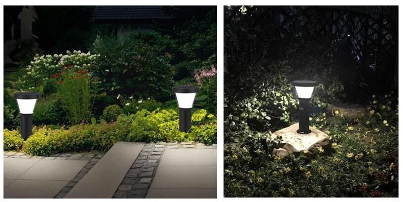 Warm White LED Decorative Smart Garden Park Solar Lamps Outdoor Garden Light