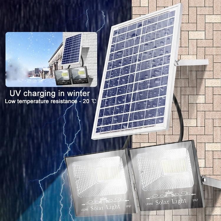 IP65 Waterproof 60W-200W Outdoor All in One Integrated Solar LED Street Garden Light Lamp Lights System Lighting Bulb Energy Saving Home Aluminum Alloy