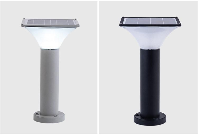 Aluminum Outdoor LED Solar Lawn Garden Lamp for Landscape Pathway