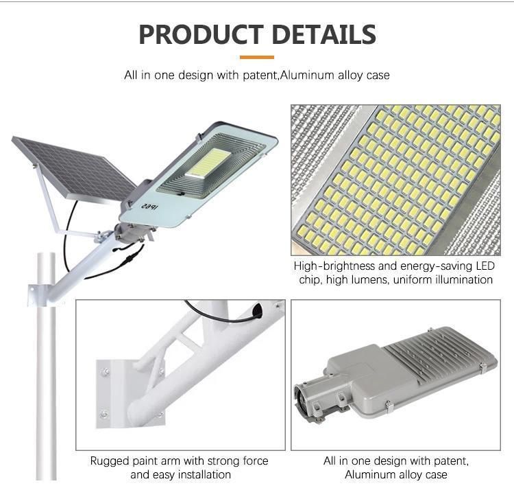 Famous Brand Factory Prices High Lumen 30W Aluminium Garden Outdoor Waterproof IP65 LED Price Solar Street Light (CS-TYYS-30)