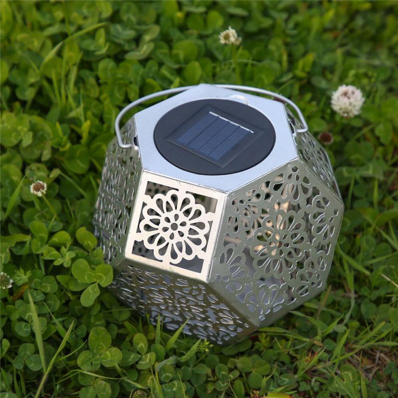 Outdoor Garden Courtyard Patio Hanging Solar Lamps for Christmas Holiday Landscape