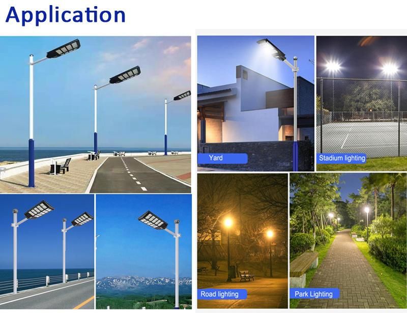 Wholesale All in One Super Brightness Solar Light Outdoor Waterproof Lighting Factory Price LED Solar Streetlight