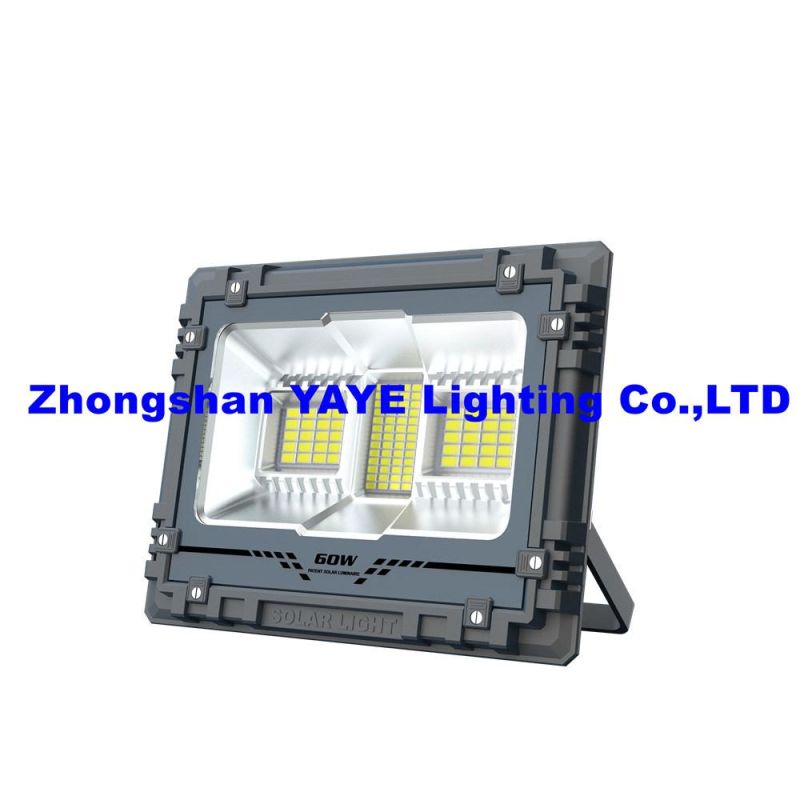 Yaye Hottest Sell High Quality Die Casting Aluminum 200W Solar LED Flood Spot Light with Remote Controller/ 1000PCS Stock