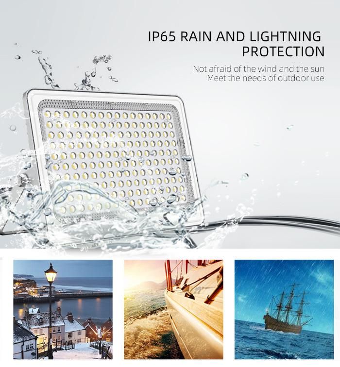 400W IP65 Waterproof Hot Selling High Quality Solar LED Flood Light for Garden Lighting