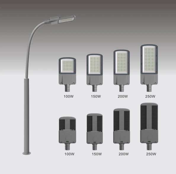 New Arriving LED Lighting Outdoor Solar Power Street Light with 200W LED Light & Solar System