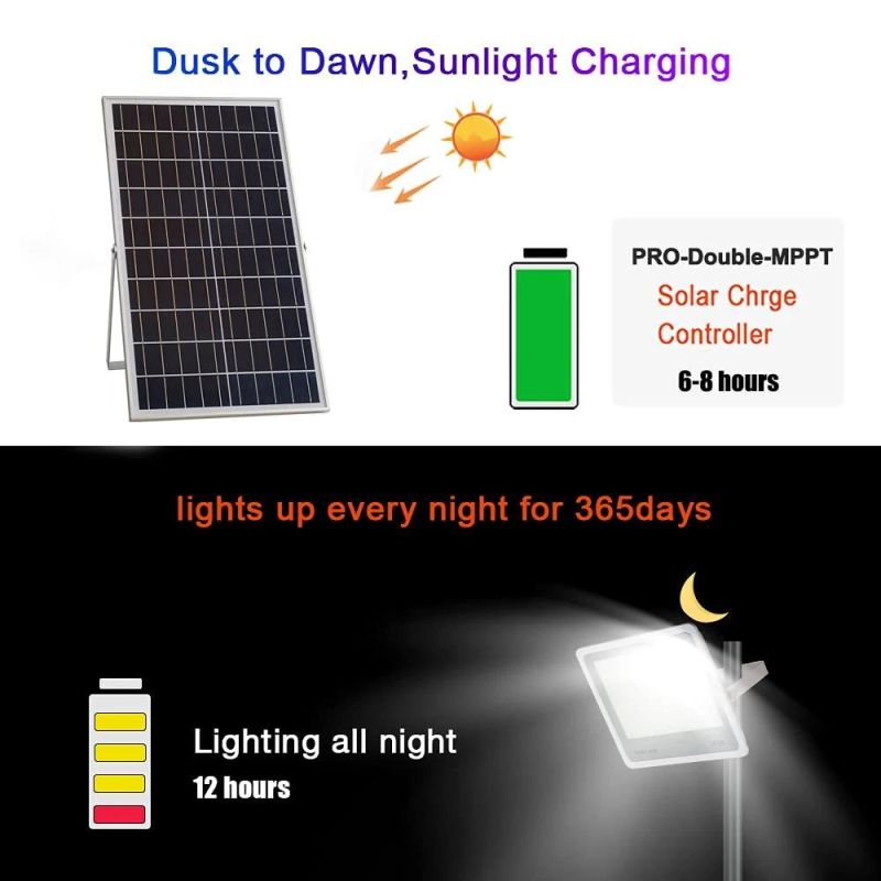 LED Solar Flood Light IP65 100W