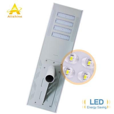 110lm/W Brand 3030 LED Chips 80W Solar Powered Street Light