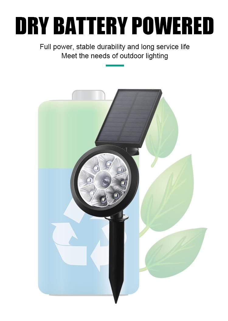 Street Light Wireless Waterproof Flashlight Outdoor Waterproof Solar Garden Light