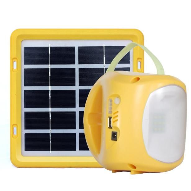 Cheap 3.7V/4400mAh Li Battery Outdoor Mini Solar LED Lamp Lantern Light