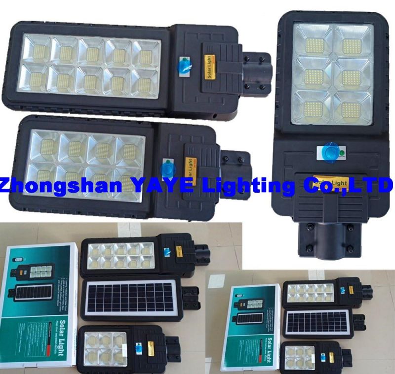 Yaye Hot Sell IP66 Outdoor Solar Lamp All in One Integrated LED Street Light for Garden Parking Highway 500W/400W/300W Stock with 1500PCS