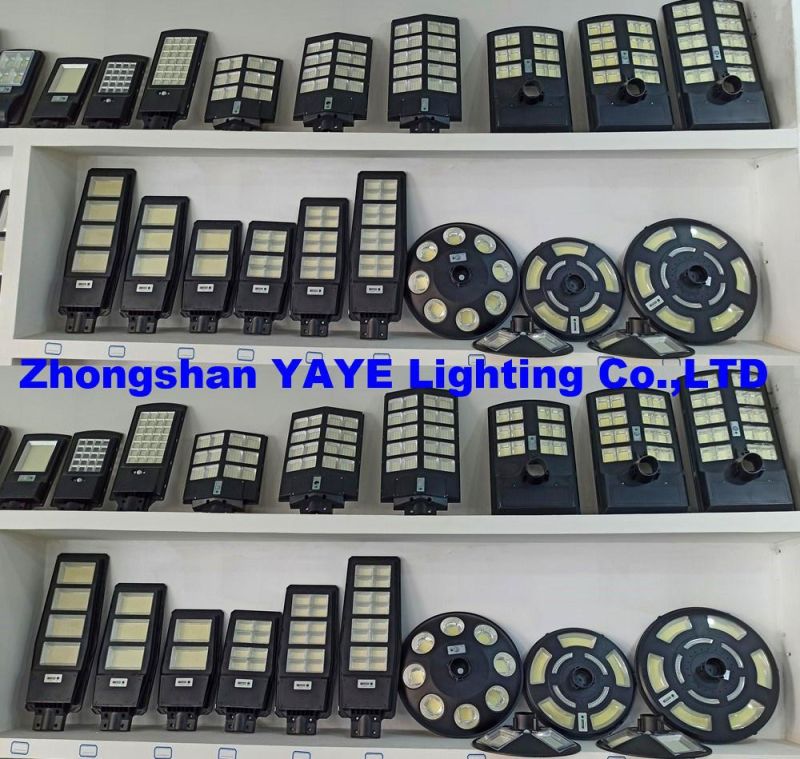 Yaye 2022 Hottest Sell Factory Price 300watt/200watt All in One Solar LED Street Road Wall Garden Lighting with Remote Controller/Radar Sensor 500PCS Stock