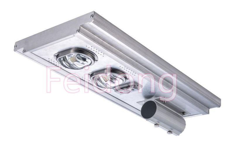 Aluminum Outdoor Solar Street Lights Radar Sensor LED Flood Light