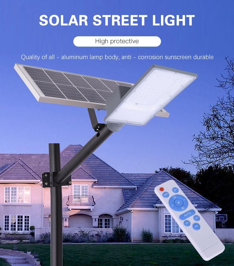 Garden Lamp Outdoor Waterproof IP65 60W 120W 150W Solar LED Street Light