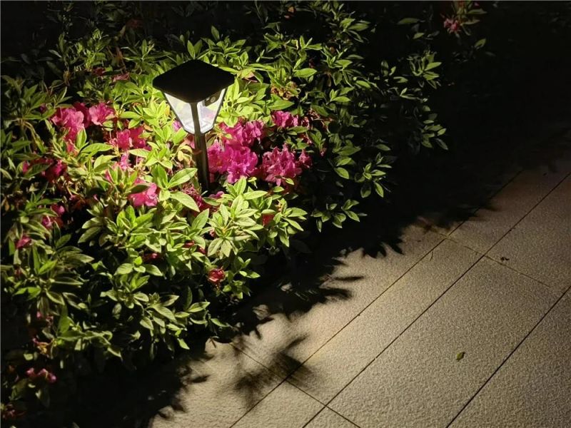 Amazon Motion Sensor Solar Powered Pathway Street Lighting LED Wall Lamp Outdoor Waterproof Solar Garden Lights