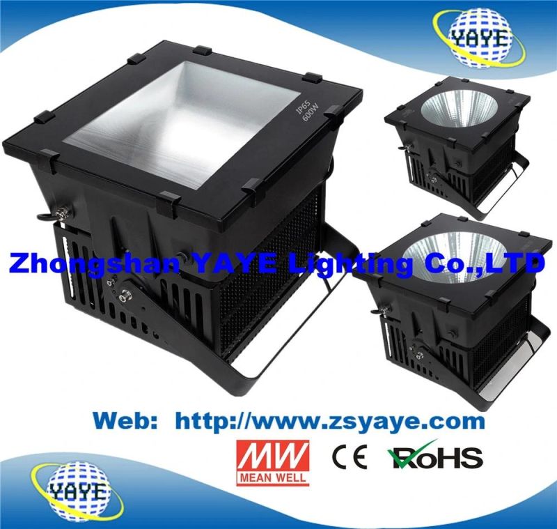 Yaye 18 Hot Sell 300W/400W/500W/600W LED Flood Light /LED Floodlight with Osram/ CREE Chip/ Meanwell Driver /5 Years Warranty