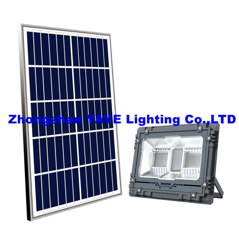 Yaye Factory Supplier 500W LED Outdoor SMD Solar Street Wall Flood Garden Road Light with Remote Controller/1000PCS Stock/ 60W/100W/200W/300W/500W/800W