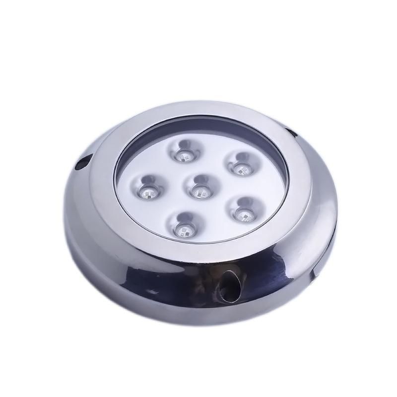 27W 316 Ss IP68 Pool Boat RGB Color Changing 12V 4 Inch Marine Underwater LED Light for Yacht