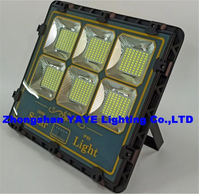 Yaye 2021 Hottest Sell High Quality Super Brightness 600W Solar LED Flood Garden Wall Garden Light with 100W/200W/300W/400W/600W Available 1000PCS Stock