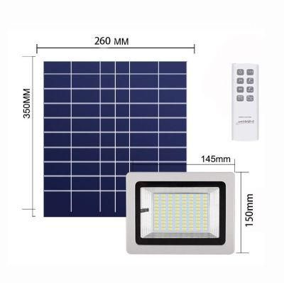 Wholesale Manufacturer 30W 40W 60W 80W 100W 120W IP66 Waterproof Cold Light Sfl04-40W Solar Flood Light for Outdoor Wall Garden