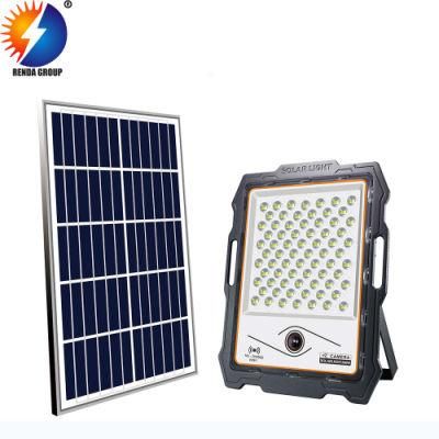 300W Solar LED Lighting IP67 Flood Lamp with CCTV