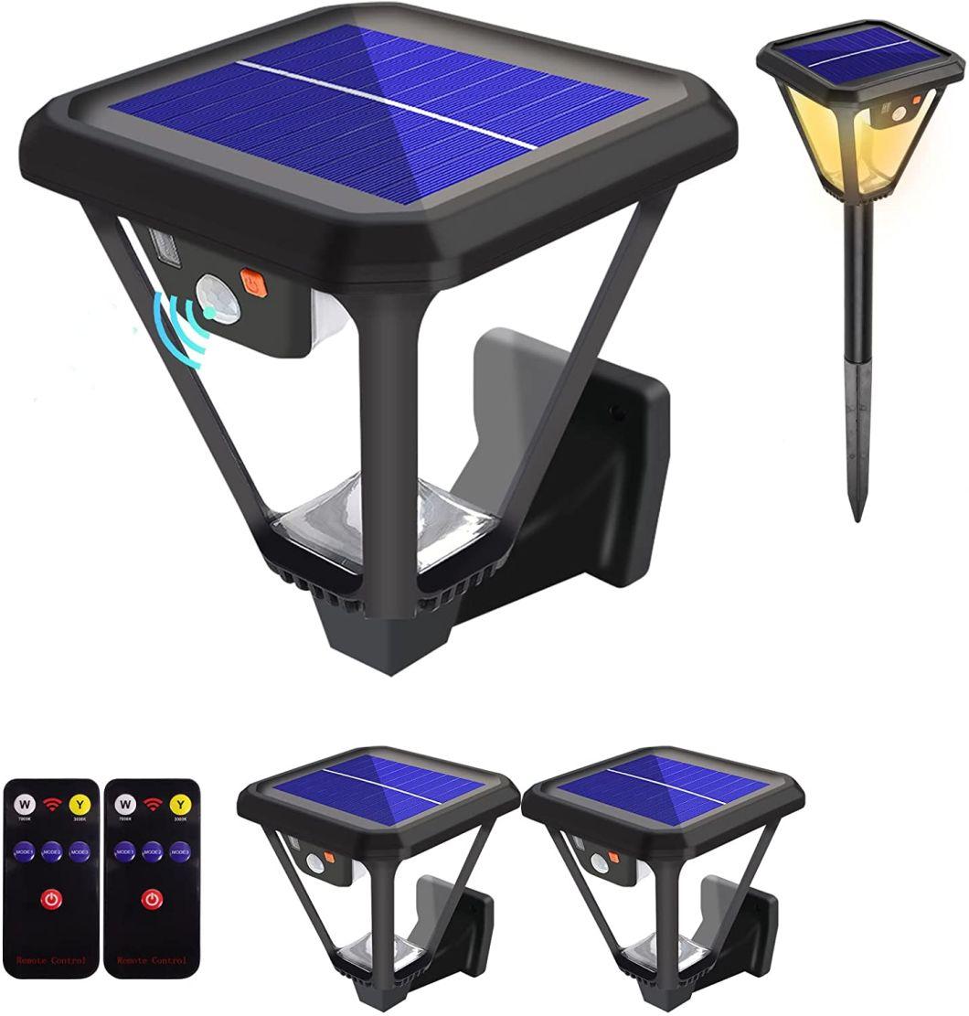 Factory Supply Waterproof Outdoor Garden Solar Lawn Lights with PIR Motion Sensor