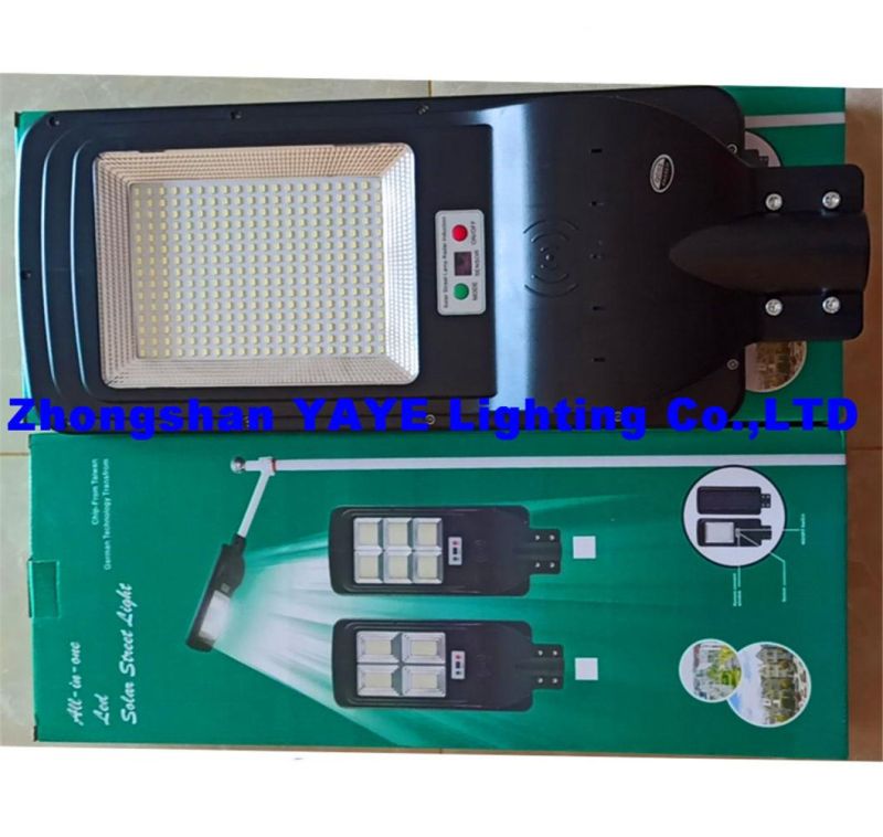 Yaye Hot Sell Factory Price 150W Integrated All in One Solar LED Street Garden Lighting with Remote Controller