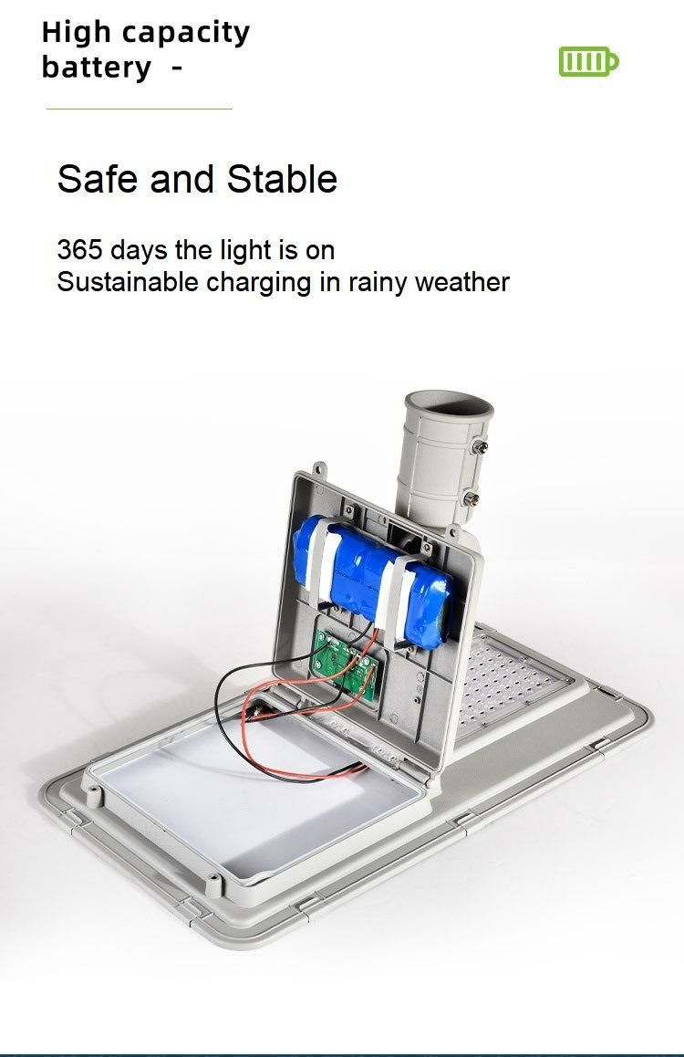 New Human Body Induction Project LED Outdoor Courtyard All in One Solar LED Street Light