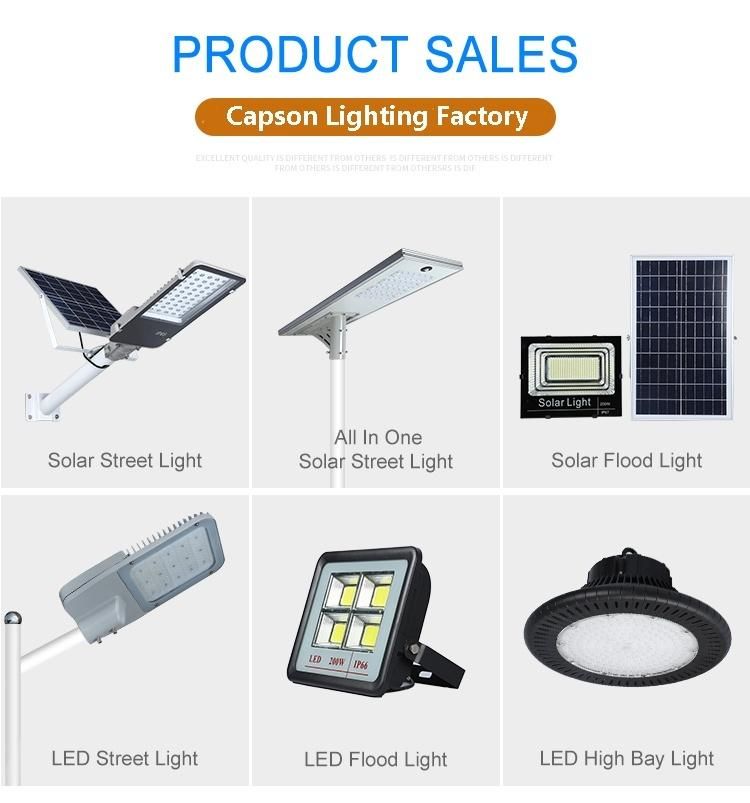 High Lumen 30W Aluminium Garden Outdoor Waterproof IP65 Solar Street Light