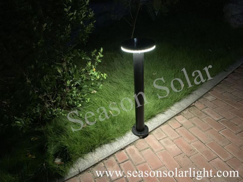 Moden Style Pathway Decoration Light 80cm LED Solar Garden Light with Warm + White LED Lamp