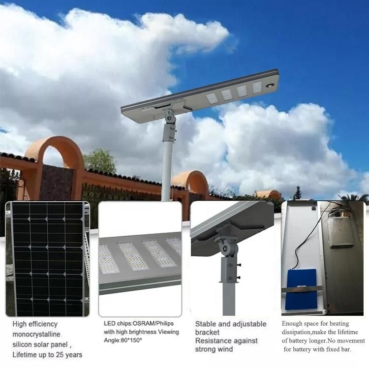 Solar Power Portable Light Four Seasons Solar Street Lights 100watts