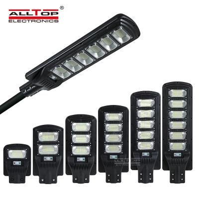 Alltop IP65 Waterproof 50 100 150 200 250 300 W Highway Outdoor All in One Solar LED Streetlight