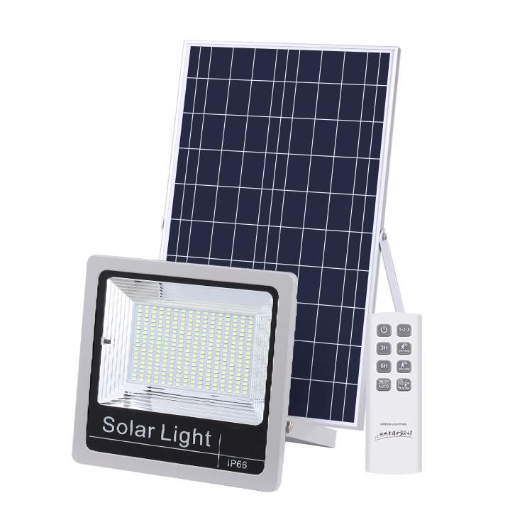 60W 100W 200W Solar Powered LED Flood Light with Motion Sensor