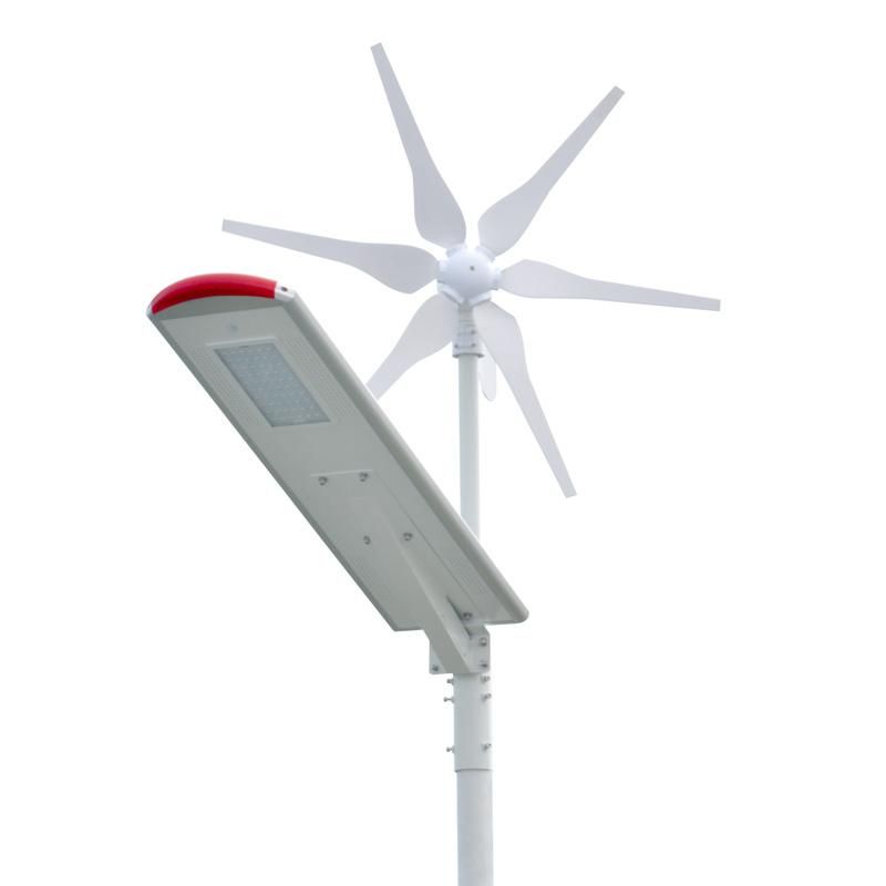 Commerical 40W 60W Hybrid Wind and Solar All in One Solar Street Lighting