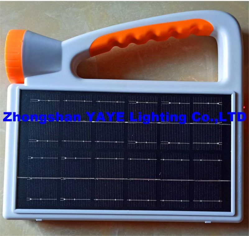 Yaye Hottest Sell Portable Mini Solar Power System Lights 25W 30W Solar Emergency Light with 4 LED Lamps /1000PCS Stock