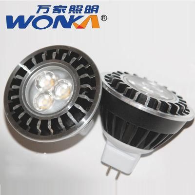 4W/5W/6W 120V MR16/GU10 LED Spot Light Lamp for Backyard Lighting