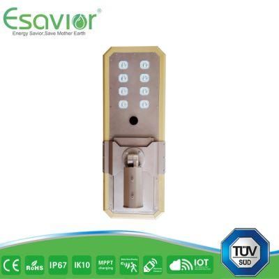 Esavior Daylight White 5000K 60W LED Solar Street Lights