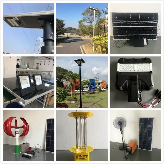 40W Integrated All in One LED Solar Street Light Solar Power Motion Sensor Light