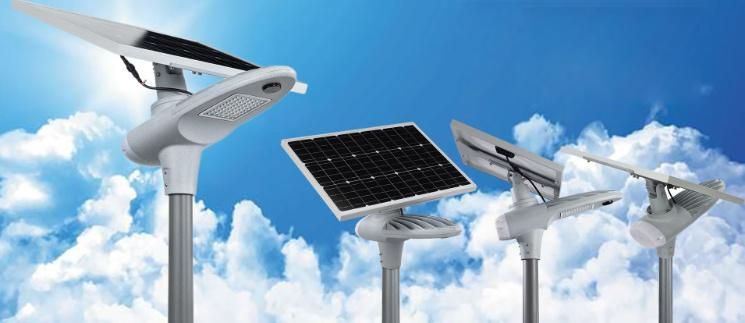 All in Two Outdoor Waterproof IP66 Best Price Solar LED Street Light with Lithium Battery