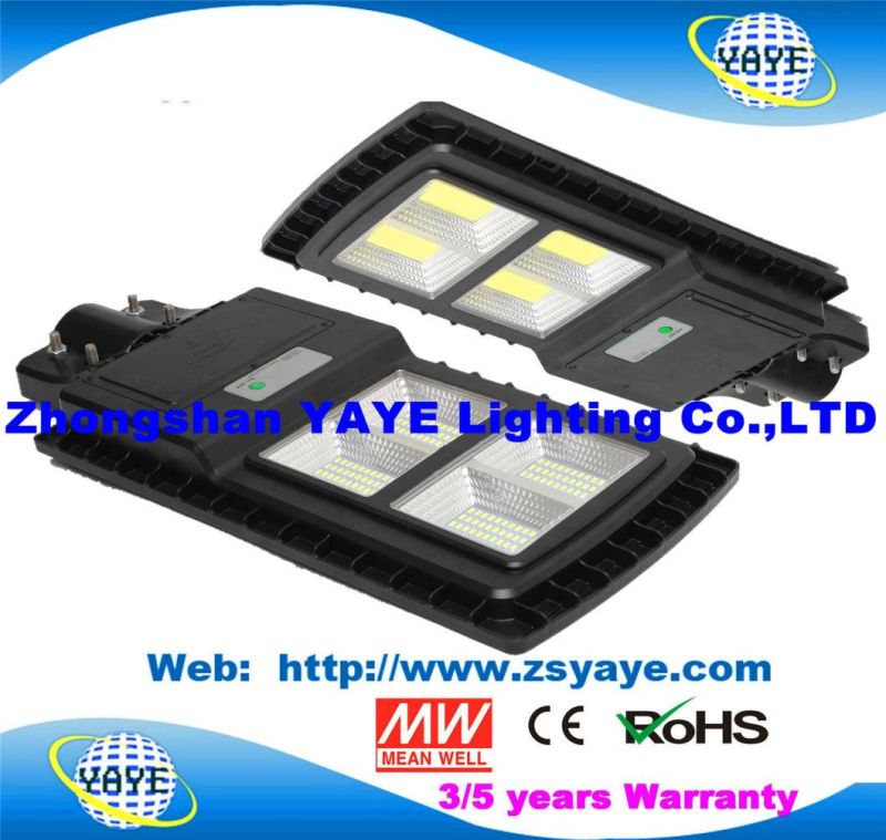 Yaye 18 Hot Sell Competitive Price Motion Sensor COB 60W Solar LED Street Light / Solar Street Lamp with 3 Years Warranty/ Remote Controller/1000PCS Stock