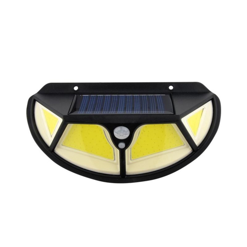 Warm White 3000K IP65 Waterproof Solar Powered LED Wall Light for Garden Use